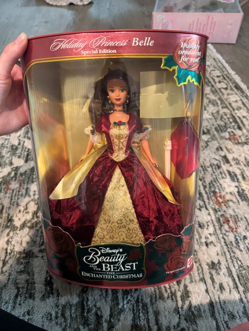 1997 Holiday Princess Belle Barbie